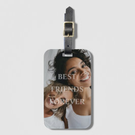BFF Mejor Amigos Etiqueta de equipaje de amistad p