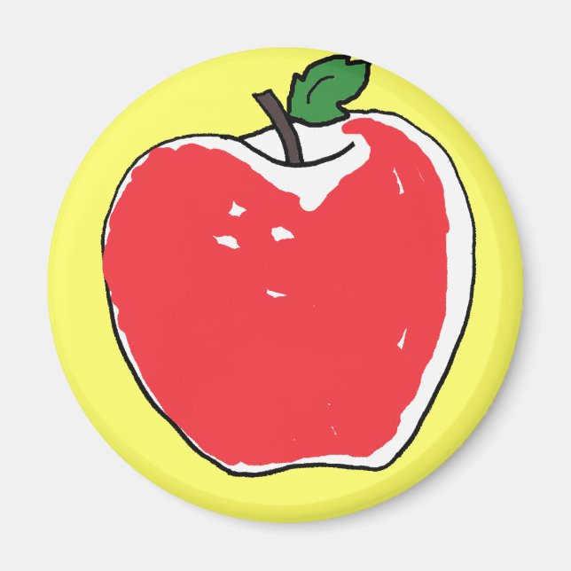 BG: imán Personalizado de Apple (Frente)