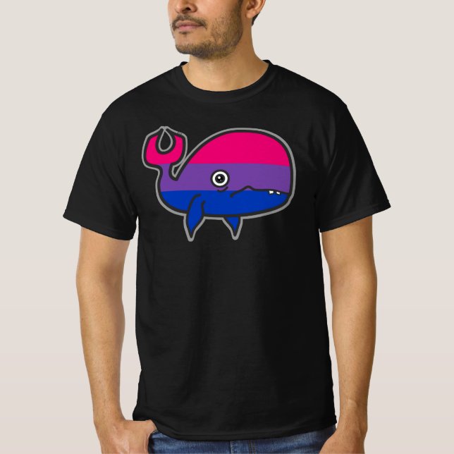 Bi Ansiosa pero Orgullosa Camiseta Ballena (Anverso)