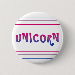 BI+ El unicornio del orgullo alinea el botón