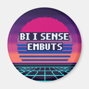 Bi I Sense Embuts Orgullo Catalán Imán de Pixel