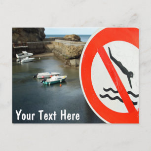 Biarritz personalizable, postal francesa