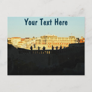 Biarritz personalizable, postal francesa
