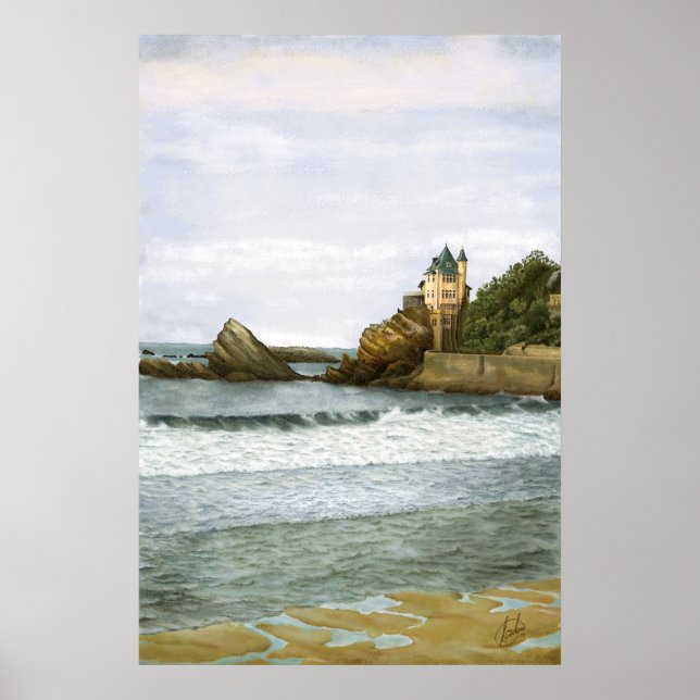 Biarritz. Póster (Frente)