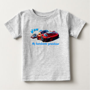 Bibí para bebé de camiseta Mi guapo nieto