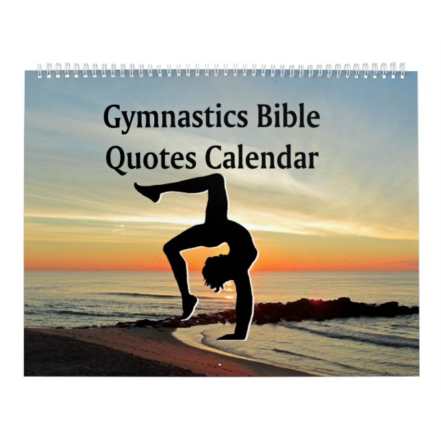 BIBLE CITA CALENDARIO DE GIMNASTICA (Tapa)