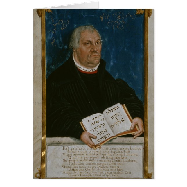 Biblia alemana de la traducción de Luther, 1561 (Frente)