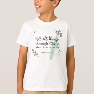 Biblia contra filipinas 4:13 Camiseta para niños