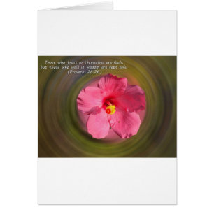 Biblia contra proverbios 28:26