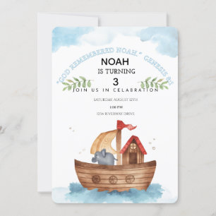 BIBLIA de la invitación al tercer cumpleaños del A
