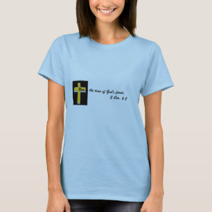 Biblia favorita de Dios contra camiseta de mujer