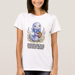 Biblia KJV-Éxodo 14:14 Camisa de Gusano
