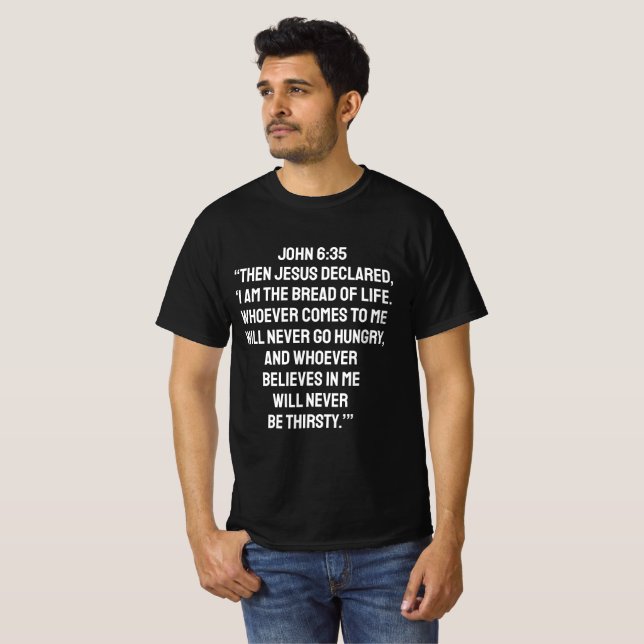 BIBLIA RELIGIOSA CRISTIANA VERSE CITA Camiseta (Anverso completo)