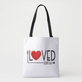 Biblia Simple Amada Verse Valentine | Bolso de tel