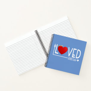 Biblia Simple Amada Verse Valentine   Cuaderno