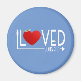 Biblia Simple Amada Verse Valentine | Imán