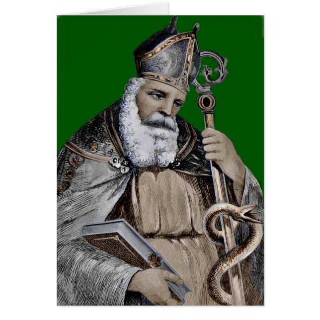 Biblia y personal de San Patricio (Frente)