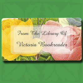 Biblioteca de etiquetas Personalizado de rosas ama