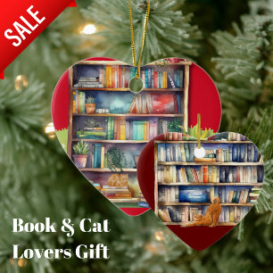 Biblioteca de Gatos de Ornamentos para el Corazón