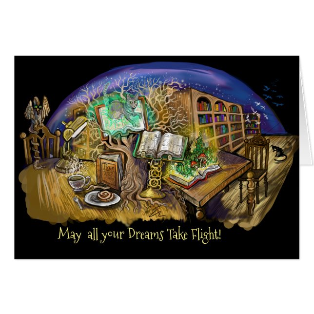 Biblioteca de sueños vivientes (Anverso (Horizontal))