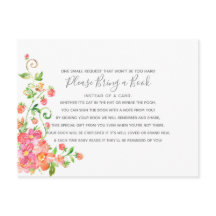 Biblioteca de tarjetas de Baby Shower Garden Flora