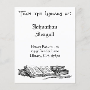 Biblioteca de Volantes de Ex Libris Personalizados