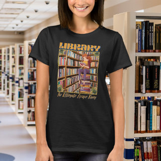 Biblioteca La Última Sala De Escape Camiseta