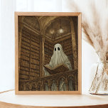 Biblioteca leyendo arte de libros antiguos fantasm<br><div class="desc">Relación 4:5. Añada un encanto espeluznante a su espacio con este poster de estilo vintage "Reading Ghost", que cuenta con una biblioteca antigua llena de libros intemporales. Perfecto para los amantes de la lectura y de la historia de fantasmas, este arte caprichoso aporta un toque de misterio y nostalgia a...</div>