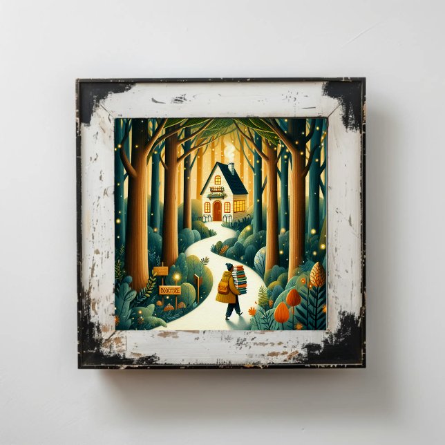 Biblioteca prevista Librería Arte Pared (Subido por el creador)