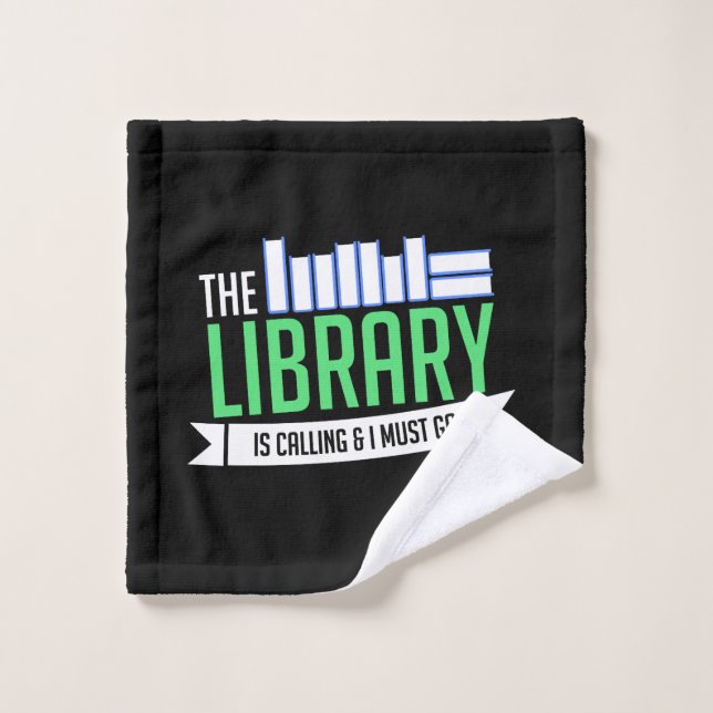 Bibliotecario Biblioteca Libros Regalo (Toallita)