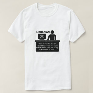 Bibliotecario - Una camiseta del señor P
