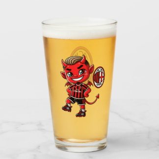 Bicchiere Milan calcio