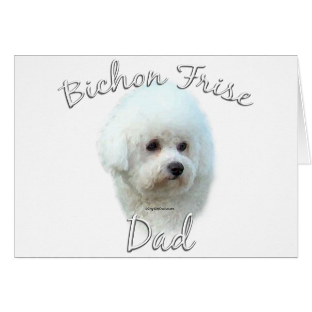 Bichon Frise Dad 2 (Anverso (Horizontal))