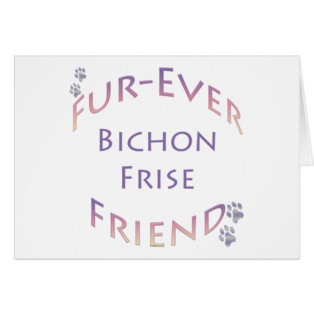 Bichon Frise Furever (Anverso (Horizontal))