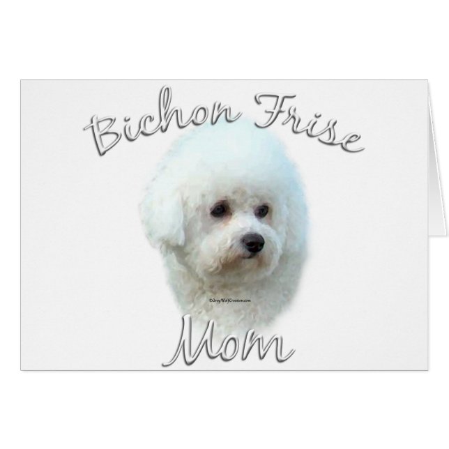 Bichon Frise Mom 2 (Anverso (Horizontal))