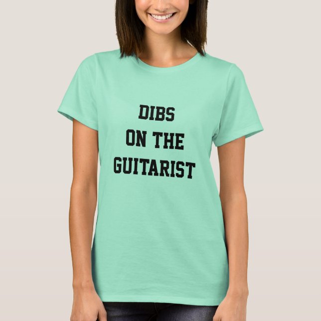 ¡Bichos en el guitarrista! Camiseta divertida (Anverso)