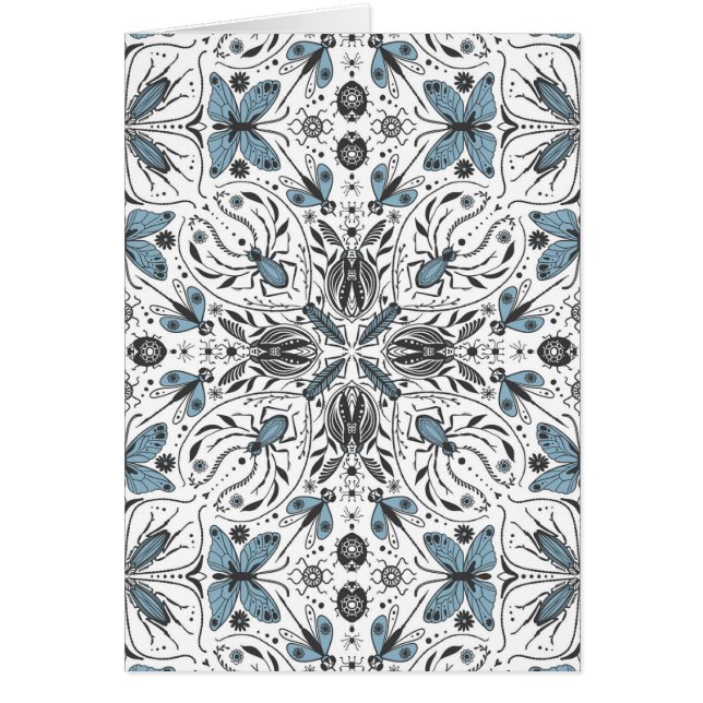 Bichos, negros y azules (Frente)