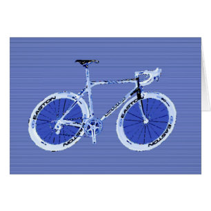 bici azul grande