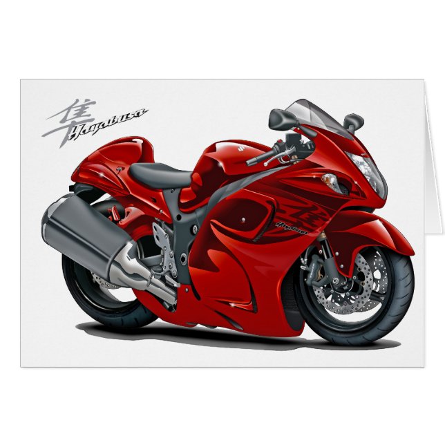 Bici del rojo de Hayabusa (Anverso (Horizontal))