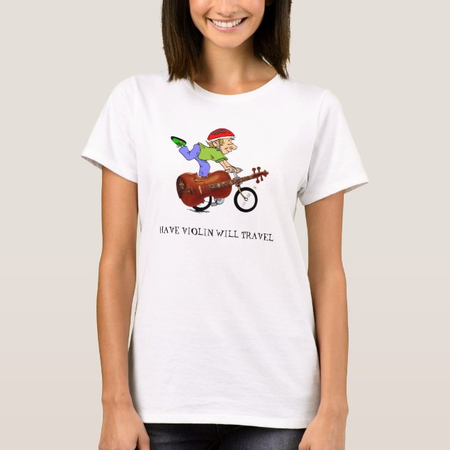 BICI DEL VIOLÍN - CAMISETA (Anverso)