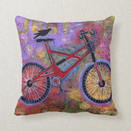 Bici y almohada del cuervo - placer puro