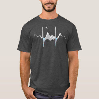 Bicicleta al ritmo (para Camisetas de color oscuro