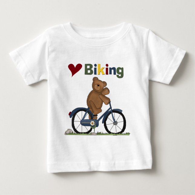 Bicicleta azul me encantan las camisetas de bicicl (Anverso)