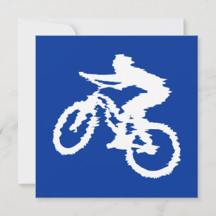 Bicicleta Blue and White Mountain