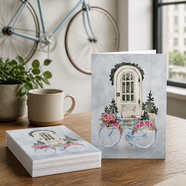 Bicicleta clásica con flores (Subido por el creador)