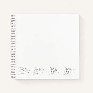 Bicicleta con cuaderno de dos asientos