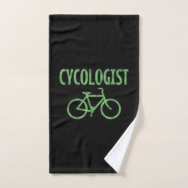 Bicicleta de cicología (Toalla de mano)