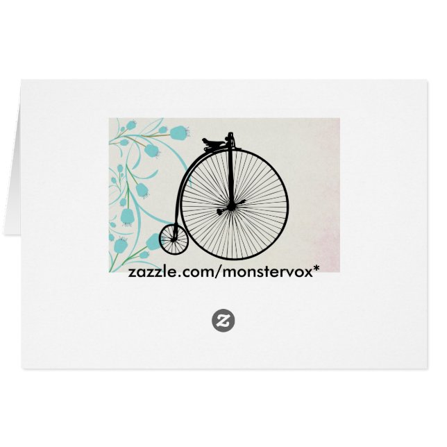 Bicicleta de época (Reverso Horizontal)