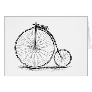 Bicicleta de la Alto-Rueda del vintage del comino