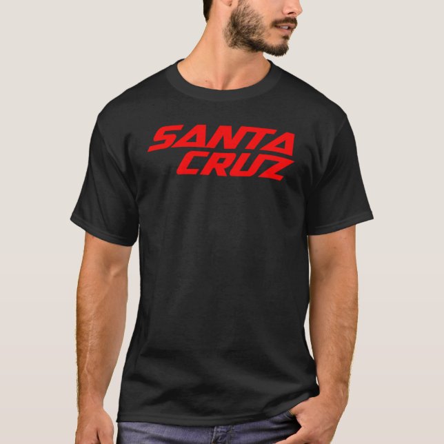 Bicicleta de Santa Cruz. Camiseta clásica (Anverso)